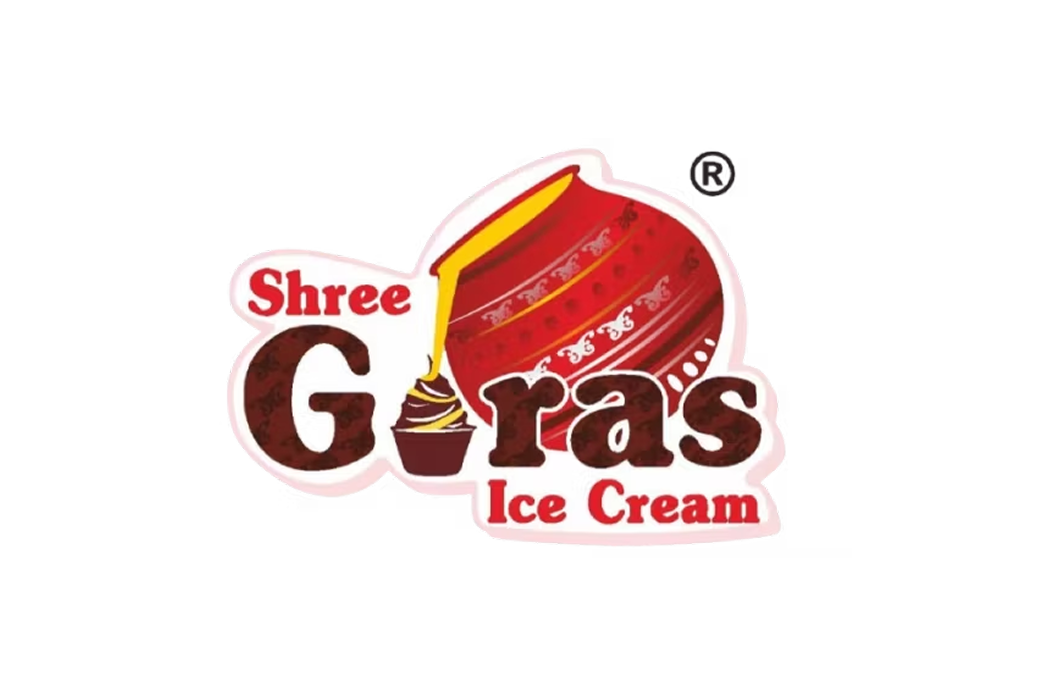 Shree Goras Ice Cream logo design