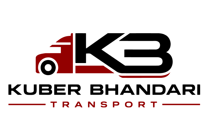 Kubar Bhandari Transport logo design
