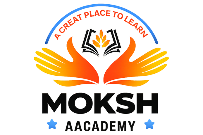 Moksh Academy logo design